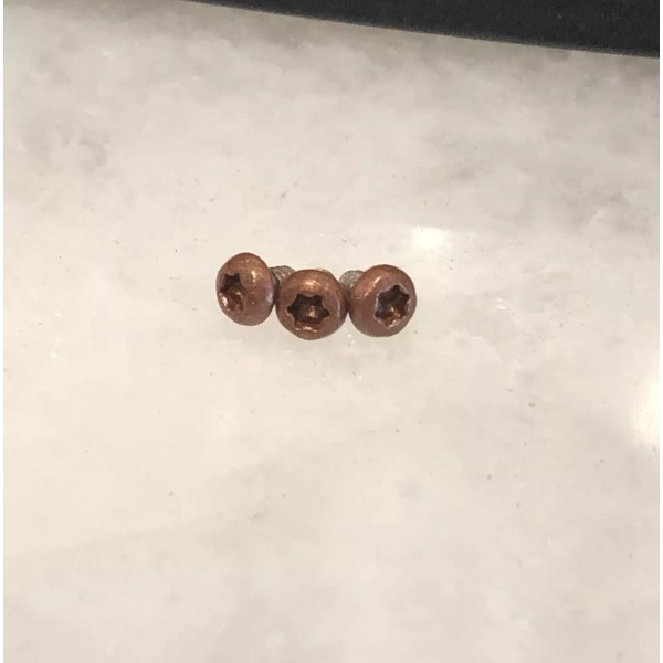 Unbranded Copper Replacement Torx Screws For USA Made Benchmade AFO