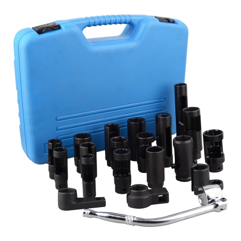 DAYUAN 21pcs Oxygen Sensor Socket Set, Oil Pressure Sending Unit