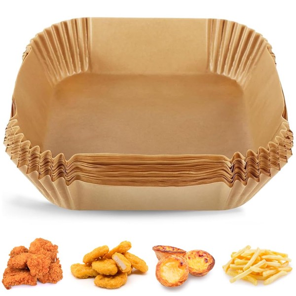 Air Fryer Liners, 100PCS Airfryer Liners, Air Fryer Liners Disposable,