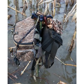 Avian-X Ultimate Gear Stick for Waterfowl Hunting - Lightweight Durable Solid Stable Adjustable OD Green Powder-Coated Stick with Carry Strap