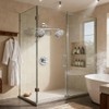 Proox Double Shower Head with Built-in Valve, High Pressure 6