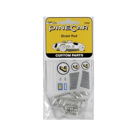 Pinecar Custom Parts w/Decals Street Rod PIN333