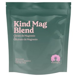 Citrato de Magnesio y Glicinato de Magnesio en Polvo  4000mg  Puro de Alta Absorción y Biodisponibilidad para Relajación Nocturna y Digestiva  Kind...