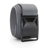 GRIP6 Mens Casual Belt - Adjustable Nylon Belt - Versatile
