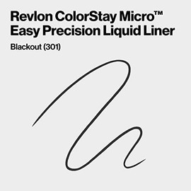 Revlon Colorstay Micro Easy Precision Liquid Liner, 301 Negro