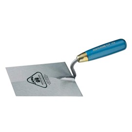 Jung 62620000 Masons Trowel With S-Neck, Grey/Blue, 200 mm