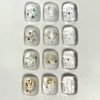 Piote Fiote Foil Flake Gold Leaf Silver Foil Nail Glitter