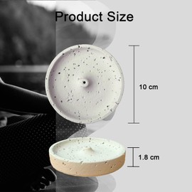 Rnigra Incense Holder Apricot, Incense Burner Holder, Incense Stick Holders for Spa Meditation Yoga and Decorations