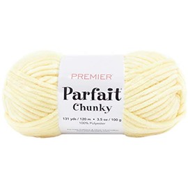 PREMIER YARNS Yellow Premier Parfait Chunky Yarn