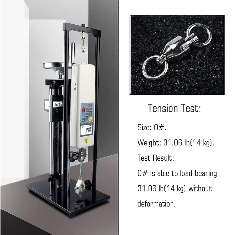 9Tong Ball Bearing Swivels Connector High Strength Stainless Steel Solid