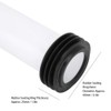 White Concealed Toilet Water Tank Straight Flush Pipe Lengthened Flushing