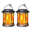Aityvert Solar Lights Outdoor Upgraded Solar Lantern Flickering Flame Outdoor