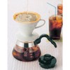 Hario V60 Ceramic V-Shaped Cone Coffee Dripper with Heat Retention,300