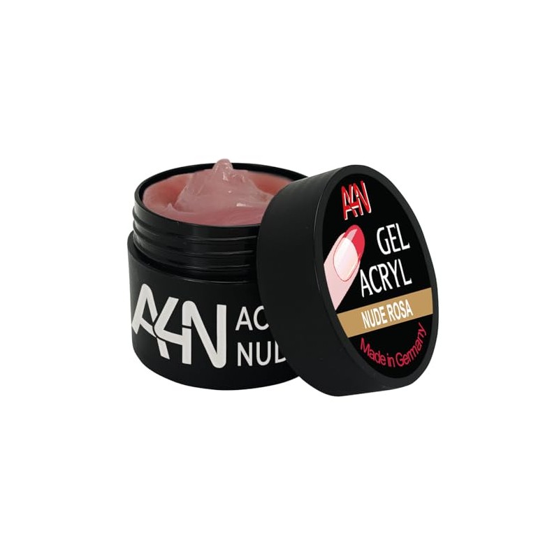 aktive4Nails AcrylGEL dickviskoses standfestes UV Gel (Nude Rosa, 15ml)