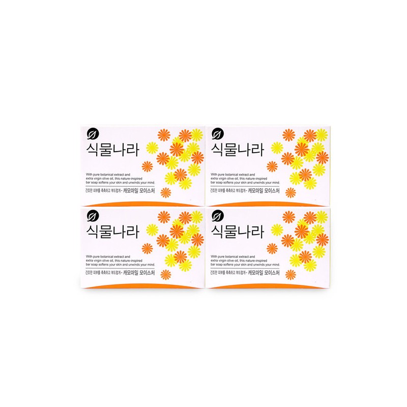 etc Plant Nara Chamomile Moisture Soap 100g x 4P Face