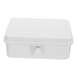 Operitacx Medium Storage Box Lid Oxford Steel Frame Desktop Stationery Storage Box