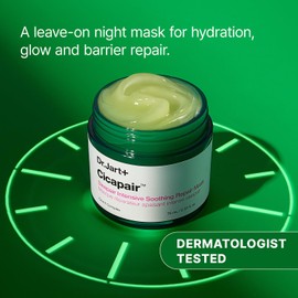Dr.Jart+ Cicapair Sleepair Intensive Repair Night Korean Face Mask with Centella Asiatica | Overnight Face Mask For Glass Skin and Skin Barrier Repair | Korean Skin Care, 2.53 Fl Oz