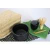 Yamako 80617 New Teapot Chakiki Matcha Set, Black