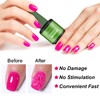 Eodci 3Pcs Magic Nail Polish Remover, Soak-Off Quick,Quickly & Easily