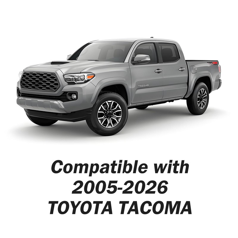 Tomatoman Tacoma Seat Covers Compatible with Toyota Tacoma 2005-2023 2024
