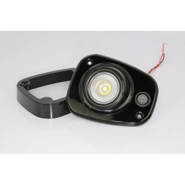 PilotLights.net Overhead dome light eyeball LED fixture for RV, Boat, Car, Auto or Truck-Compact