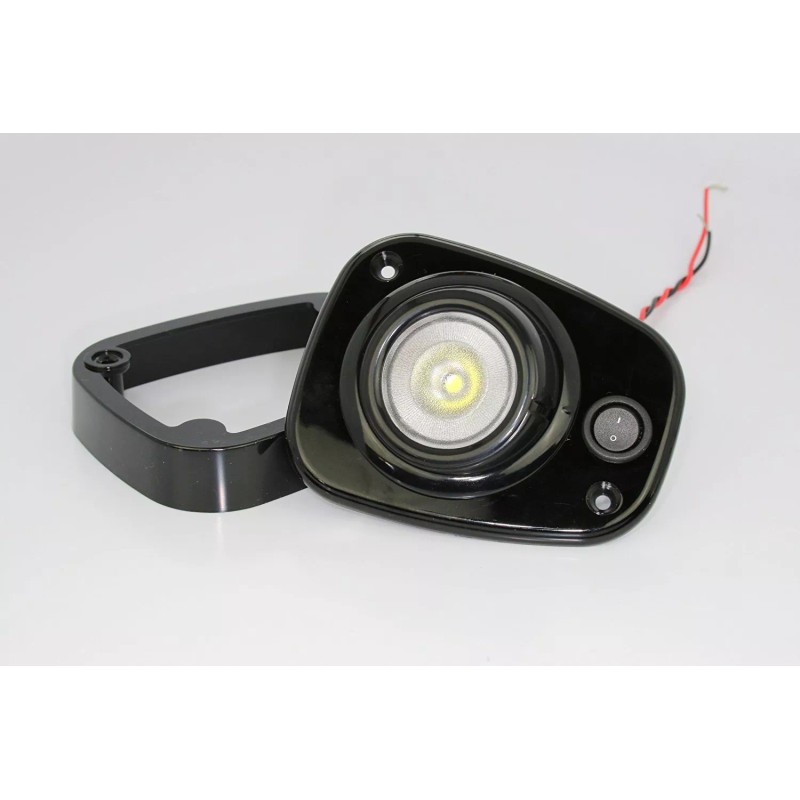 PilotLights.net Overhead dome light eyeball LED fixture for RV, Boat,