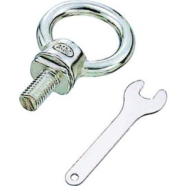 Mizumoto B-930 Stainless Steel Rotating Eye Bolt, Screw Screw Diameter W-3/8