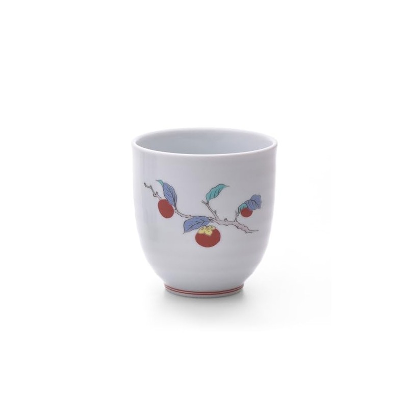 Dan Pottery Arita Ware Persimmon Uemon Style Hot Water (Persimmon,