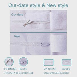 Bedecor Zippered Encasement Six Sides Waterproof, Dust Mite Proof, Bed Bug Proof Breathable Mattress Protector - 2 Packs Twin(FITS UP to 15")