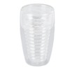 Double Wall Glass Coffee Cup 320ml High Temperature Resistance Clear