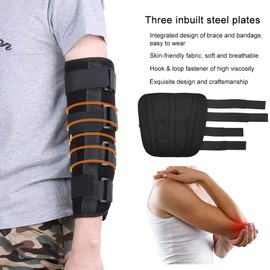 AidShunn Adjustable Brace Splint Elbow Fracture Immobilizer Protector for Tunnel
