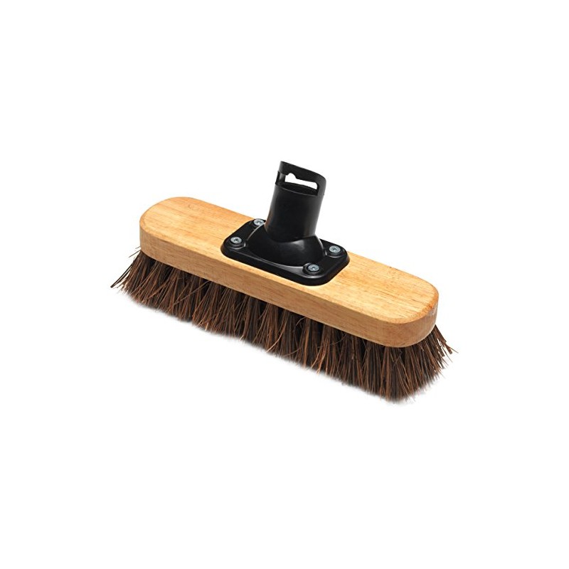 Addis 513872 230mm Deck-Scrub Head, Varnished