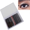DIY Lash Extension Kit 240pcs Individual Eyelash 9‑16mm Clusters Eyelash