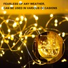6PCS Fairy Lights Battery Powered with Remote, 7ft 20LEDs Warm