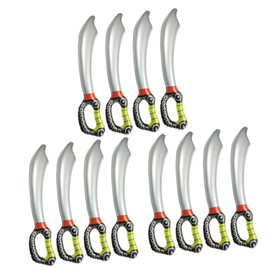 LIFKOME 12pcs Inflatable Pirate Swords Lightweight Props for Boys and Girls Pirate-themed Parties Cosplay and Easy to Store and Carry for Imaginative Play