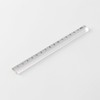 Midori Loupe Lens Ruler, 5.9 inches (15 cm), Transparent 42306006