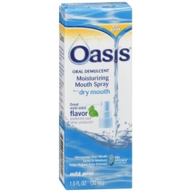 Oasis Moisturizing Mouth Spray Mild Mint 1 OZ