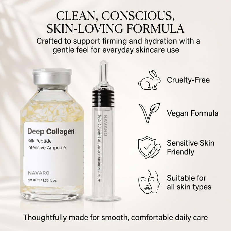 Navaro Peptide Deep Collagen Lifting Ampoule - Anti-Wrinkle & Firming