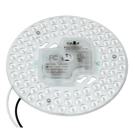 HAOLEDI 6.69'' LED Ceiling Fan Light Retrofit Kit 25W 3000LM Ceiling Light Replacement PCB Board 5CCT 3000K 3500K 4000K 5000K 6000K Adjustable 120V CRI90 Dimmable (25, watts)