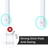 ODesign 3 Tier Height-Adjustable Shower Caddy Hanging Anti-Swing-Over The Shower