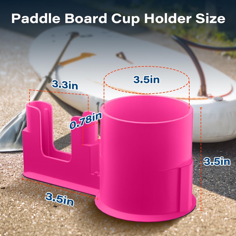 iKristin Cup Paddle Board,Stand Up Paddle Board Accessories SUP Holder