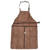MApBer Leather Apron BBQ Apron Oven Apron Garden Apron Leather