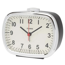CASIO(カシオ) Alarm Clock Tabletop Clock Dark Brown Tea Analog Snooze Light Retro TQ-159-5JF