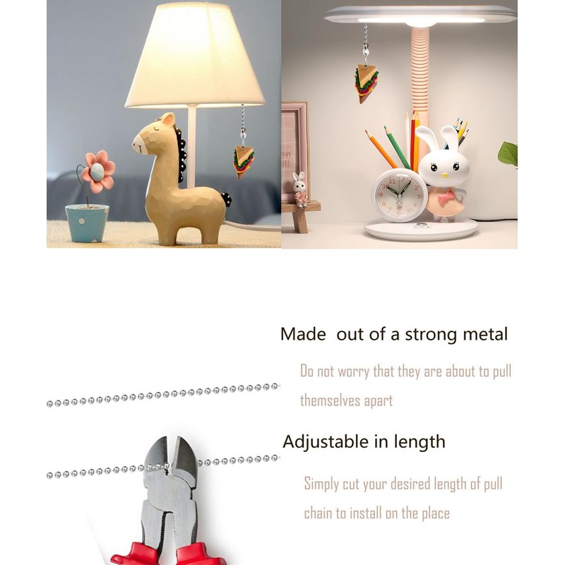 Ceiling Fan Pull Chain - 12 Inch Sandwich Ceiling Fan