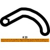 Subaru Coolant Tank Hose - 45162AG02B