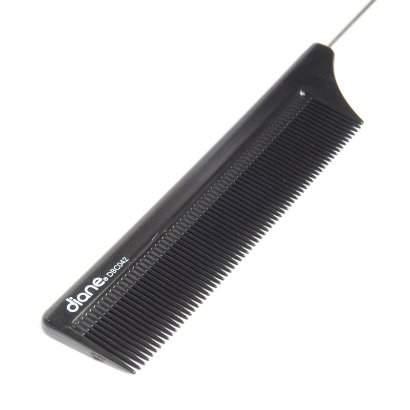 Diane Ionic DBC042 Anti-Static Pin Tail Comb, Black