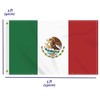 3×5 FT Mexico Flag, Large 100D Mexican National Outdoor Banner,Doube