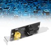 Akozon OutPlate Cable Bracket OutPlate Cable Bracket SPDIF Optical Electrical