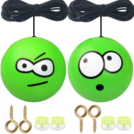 YAARHEJ Double Garage Parking Aid-Parking Ball Guide System, Parking Assistant kit Includes a retracting Ball Sensor Assist Solution.A Perfect Garage Parking Indicator (Funny Twin Expression)