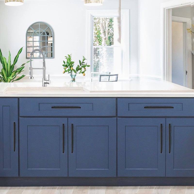 Ravinte 18 Pack 7-1/2 Inch Cabinet Handles Matte Black Stainless